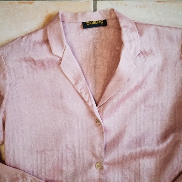 Baby Pink Button Down Small - Picture 2 of 4
